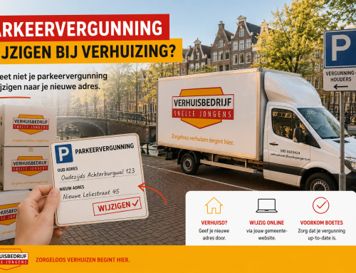 Parkeervergunning bij een verhuizing: alles wat je moet weten